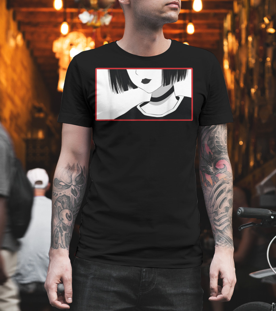 Aesthetic Soft Grunge Goth Anime Girl Gothic T-Shirt