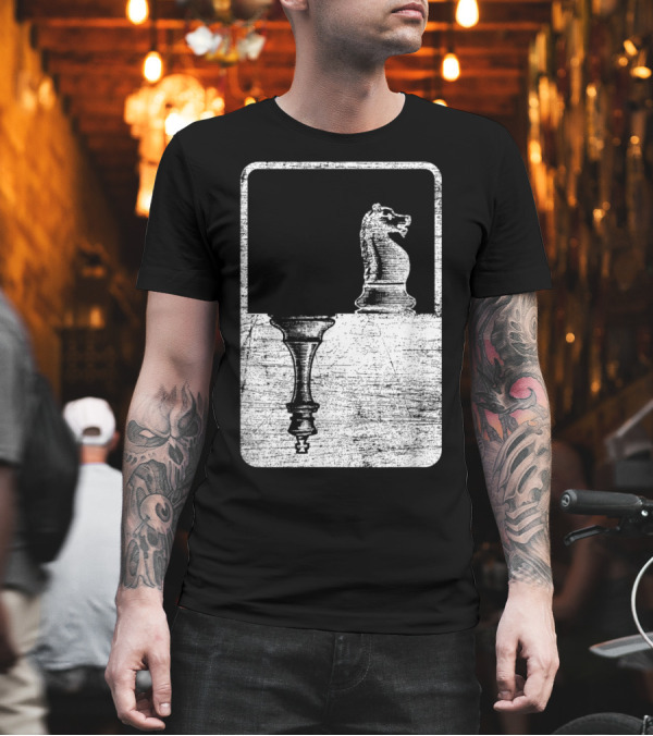 Chess Knight Pawn Reflection lfN8A T-Shirt Chess Knight Pawn Reflection lfN8A T-Shirt