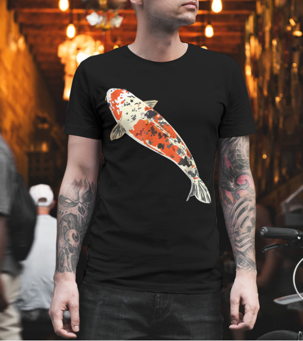 Japanese Koi Fish Carp Coy Asian Colorful T-Shirt Japanese Koi Fish Carp Coy Asian Colorful T-Shirt