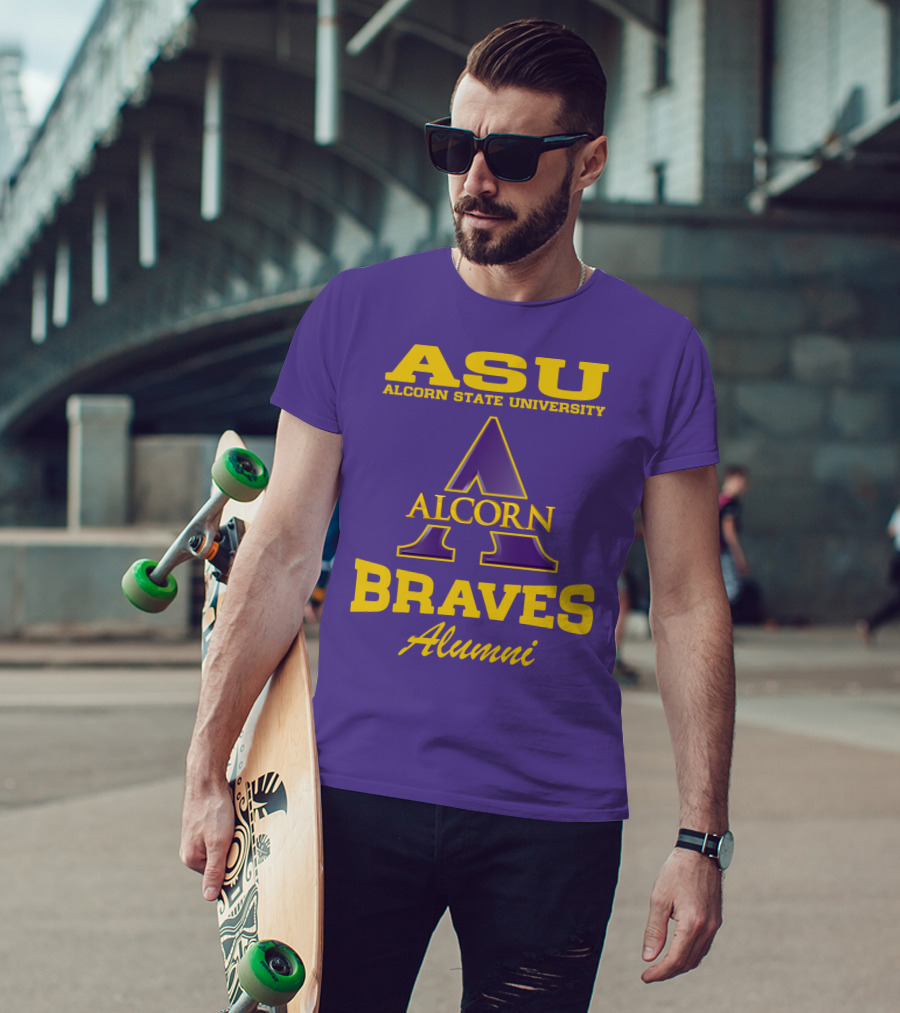 ASU Alcorn State University Braves Alumni T-Shirt