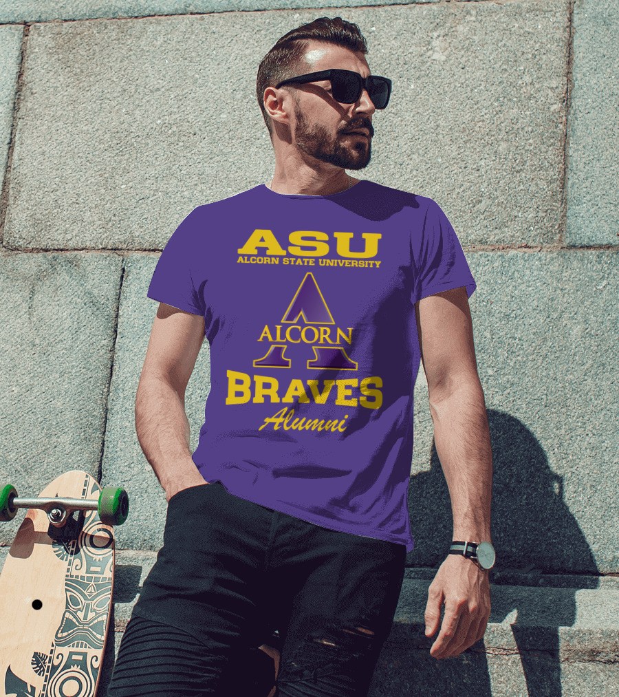 ASU Alcorn State University Braves Alumni T-Shirt