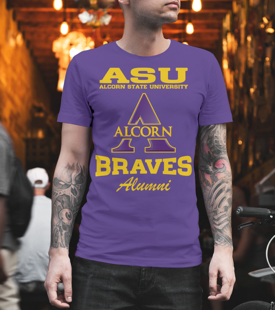 ASU Alcorn State University Braves Alumni T-Shirt