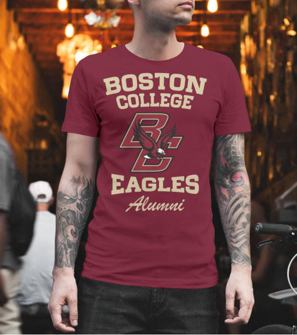 BOSTON COLLEGE EAGLES ALUMNI T-Shirt BOSTON COLLEGE EAGLES ALUMNI T-Shirt