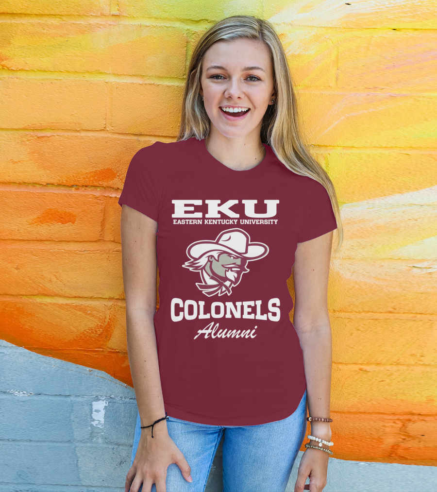 EKU Eastern Kentucky University Colonels Alumni T-Shirt
