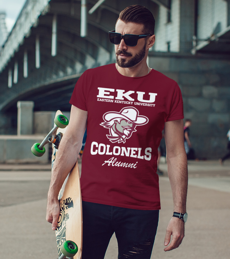 EKU Eastern Kentucky University Colonels Alumni T-Shirt