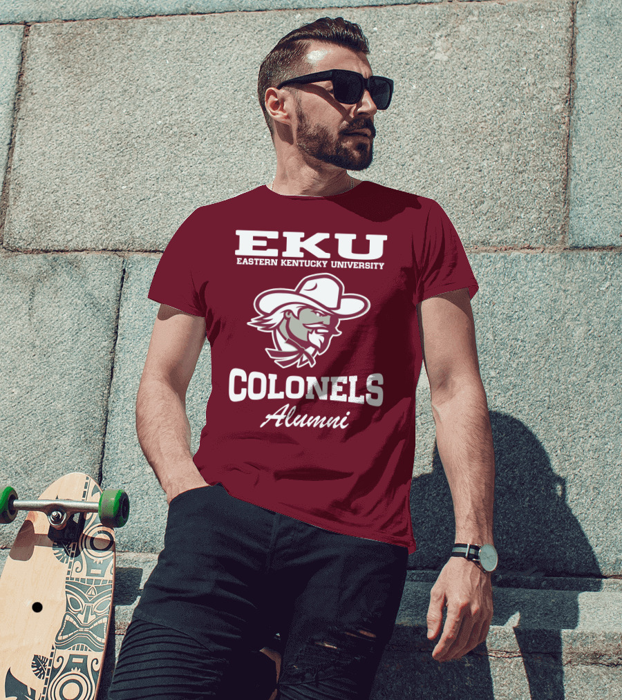 EKU Eastern Kentucky University Colonels Alumni T-Shirt