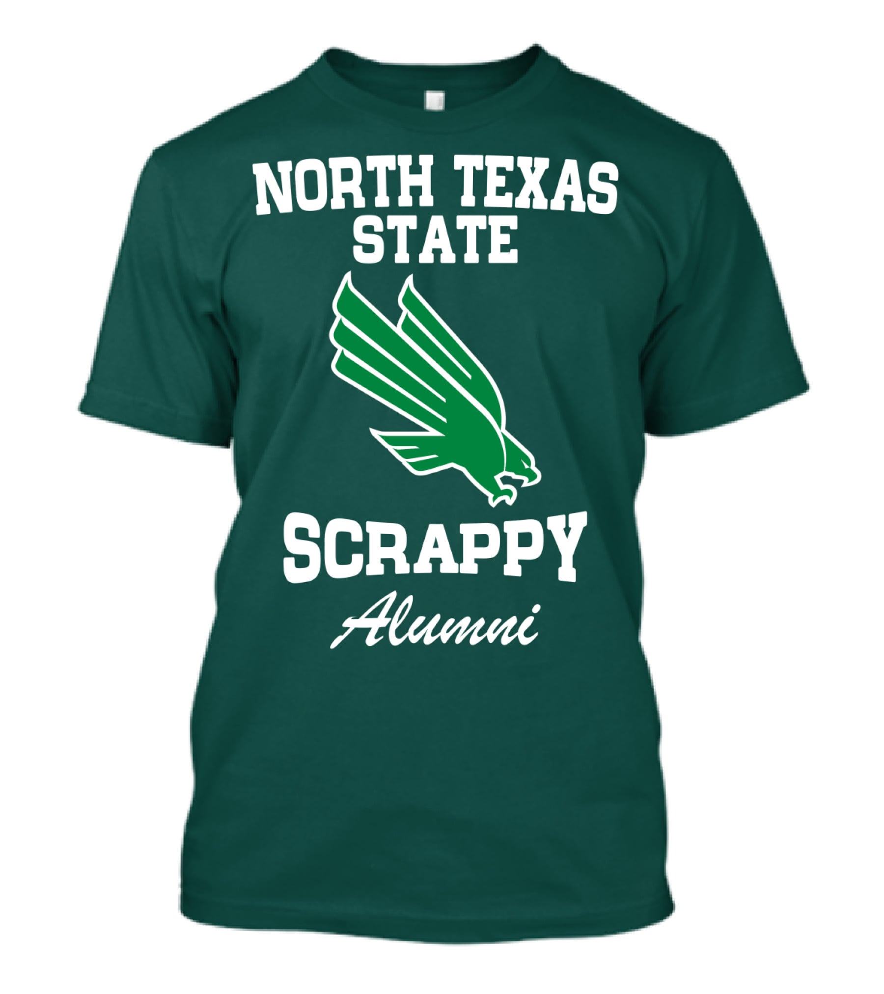 North Texas State Scrappy Alumni T-Shirt