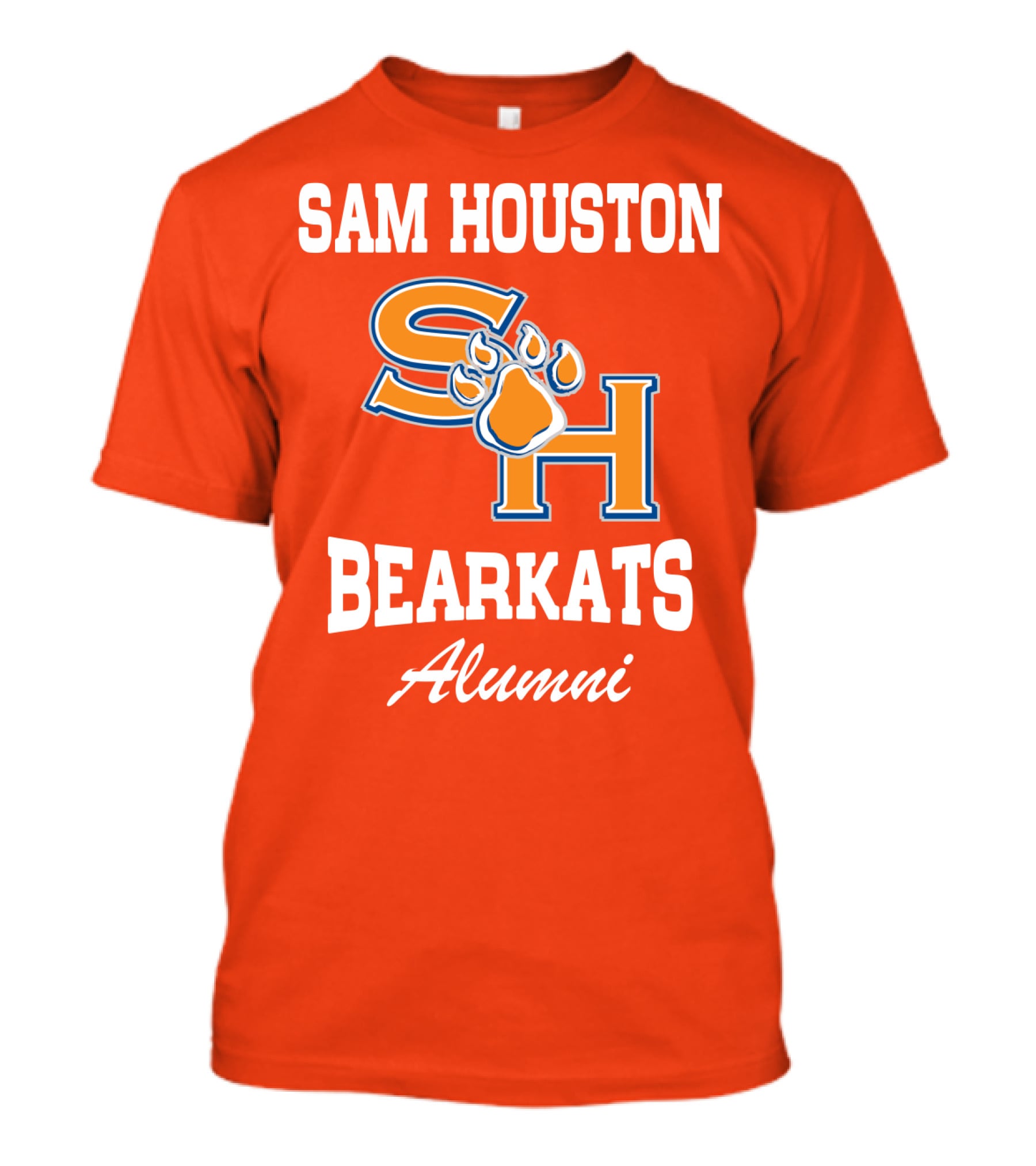 Sam Houston Bearkats Alumni SH Paw T-Shirt