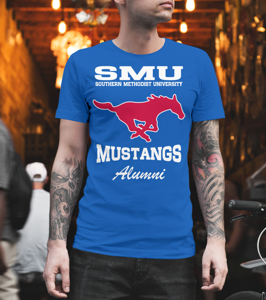 SMU Southern Methodist University Mustangs Alumni T-Shirt