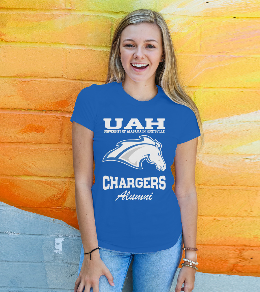 UAH University Of Alabama In Huntsville Chargers Alumni T-Shirt