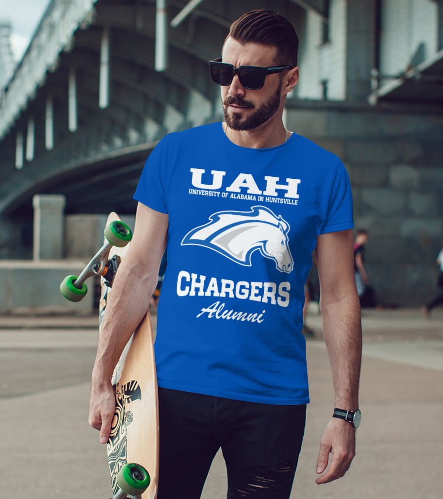 UAH University Of Alabama In Huntsville Chargers Alumni T-Shirt