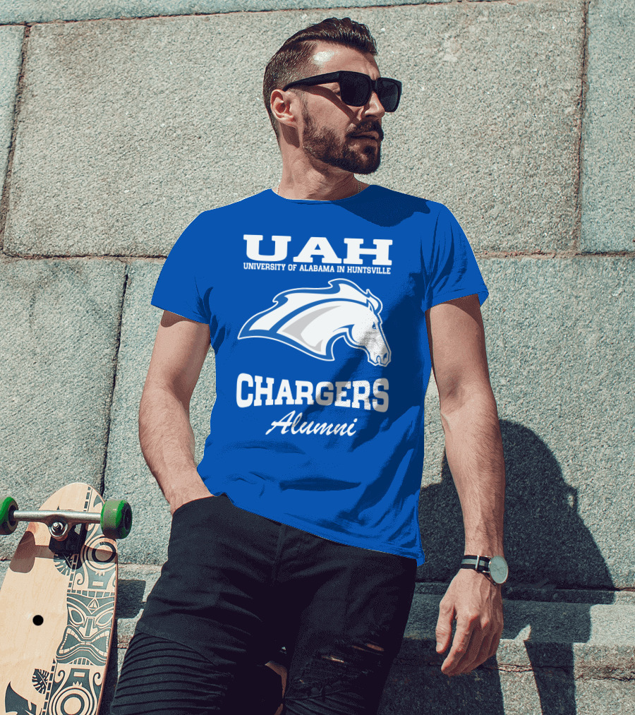 UAH University Of Alabama In Huntsville Chargers Alumni T-Shirt