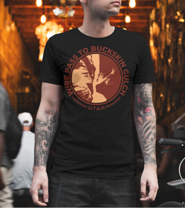 Wire Pass To Buckskin Gulch Utah Canyon Adventure T-Shirt Wire Pass To Buckskin Gulch Utah Canyon Adventure T-Shirt