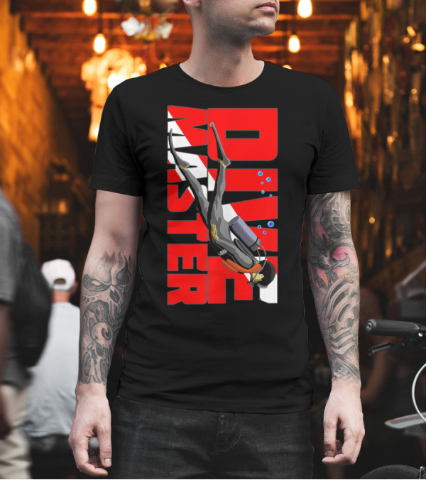 Dive Master Scuba Diving T-Shirt Dive Master Scuba Diving T-Shirt