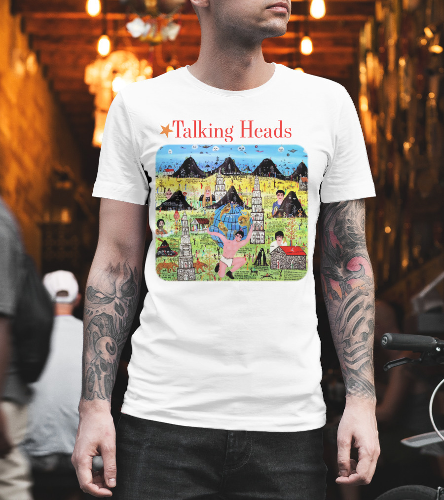 Talking Heads - Little Creatures Album Cover Art T-Shirt