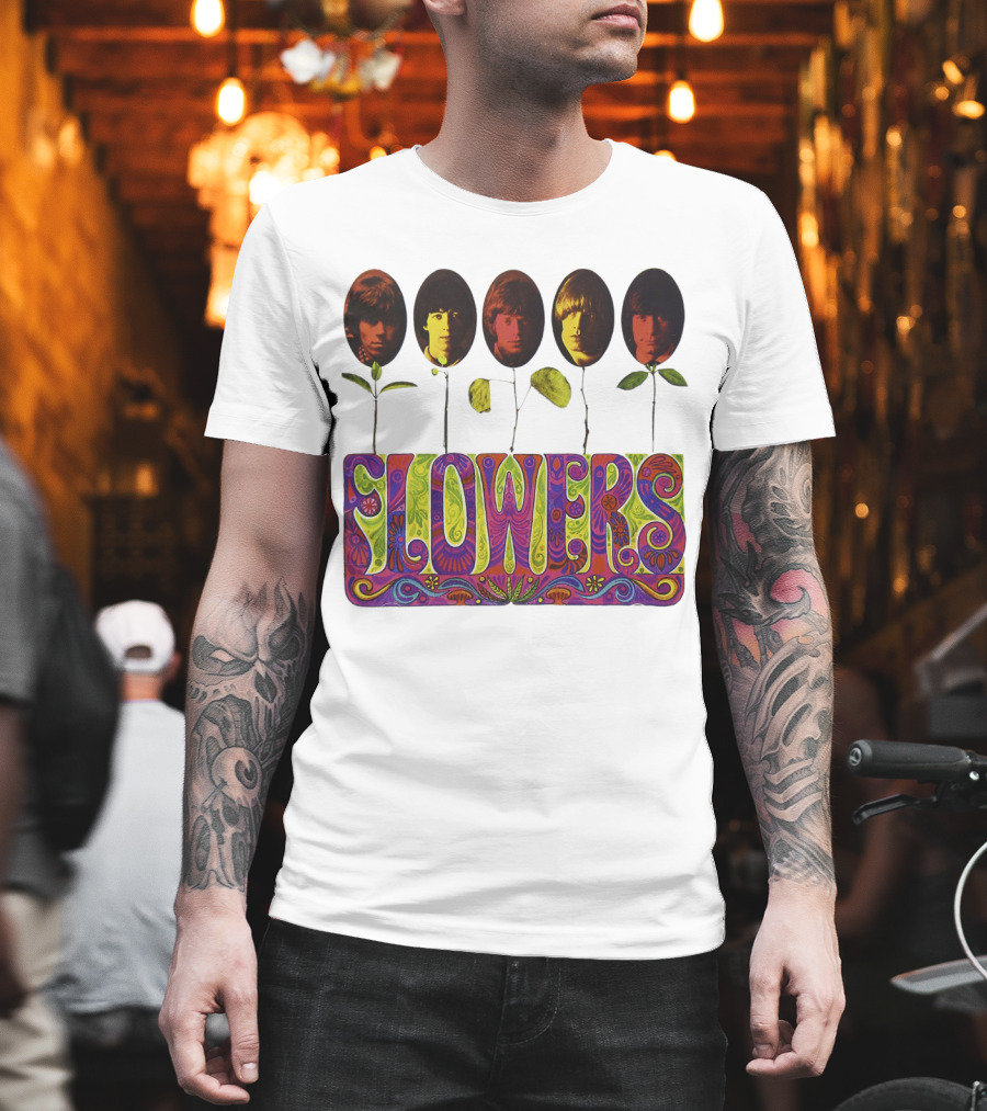 Flowers Trs 24 Psychedelic Band T-Shirt