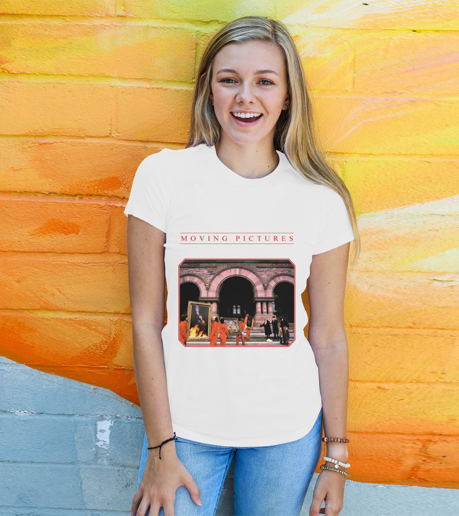 Rush Moving Pictures Album Cover Art T-Shirt