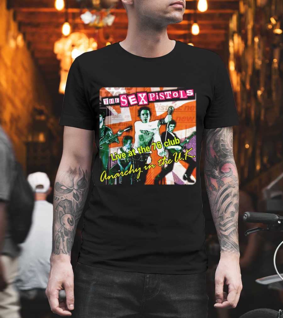 The Sex Pistols Live At The 76 Club Anarchy In The U.k. T-Shirt