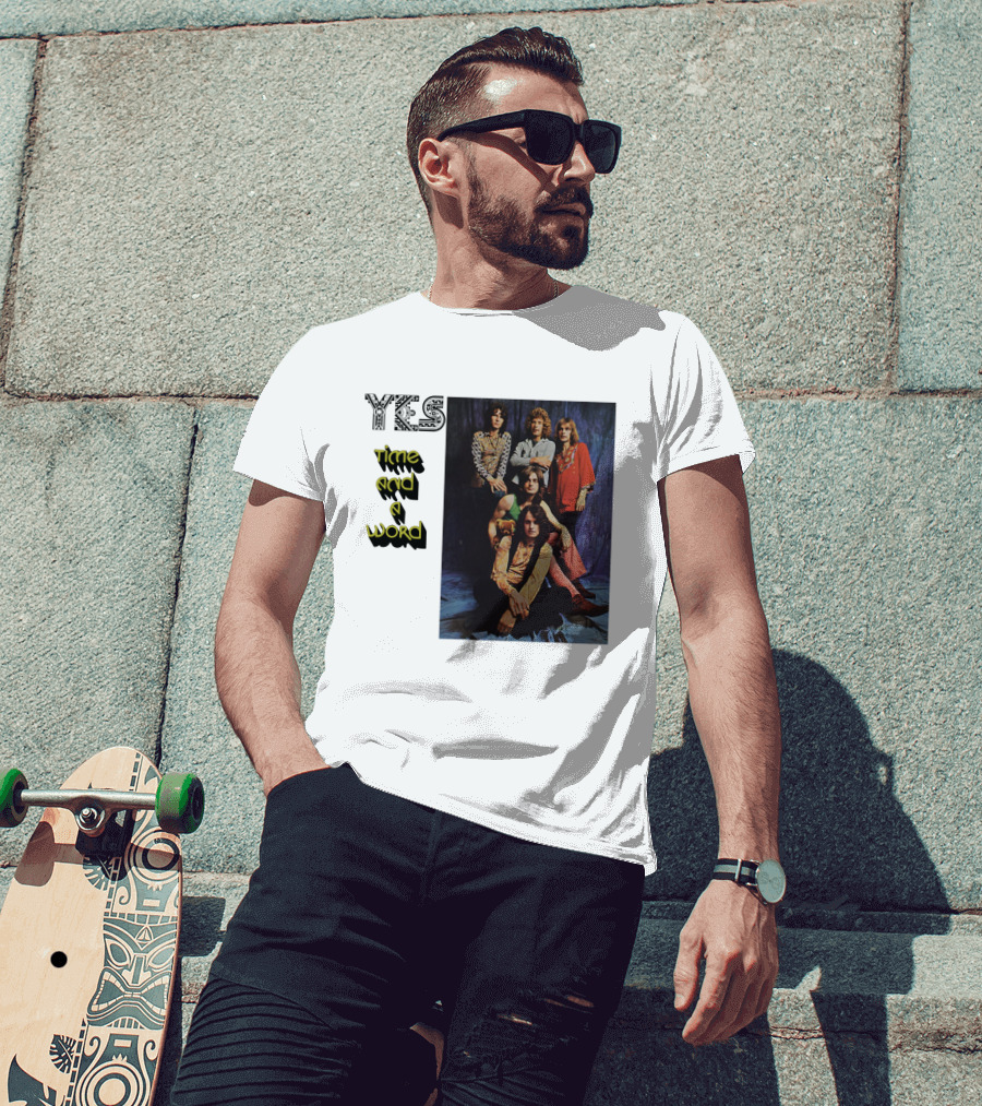 Yes Time And A Word Band Photo T-Shirt