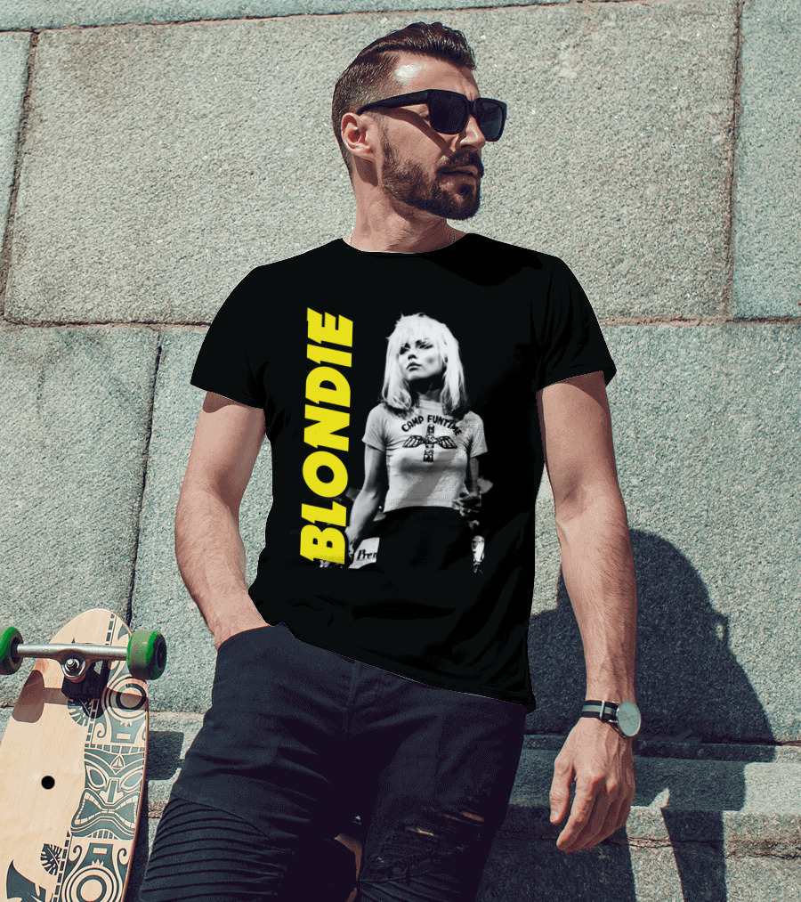 Blondie Camp Funtime Black And White T-Shirt