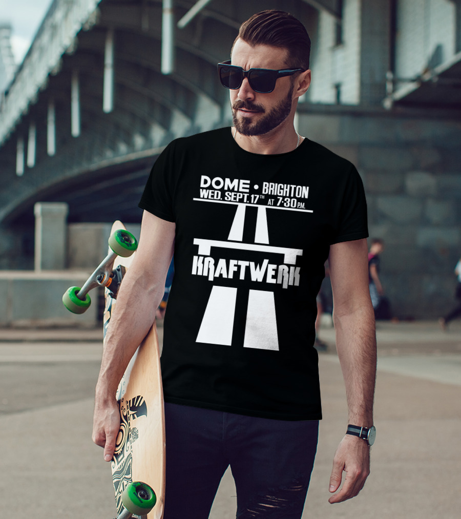 Kraftwerk Dome Brighton Wed. Sept. 17Th 7:30 Pm T-Shirt