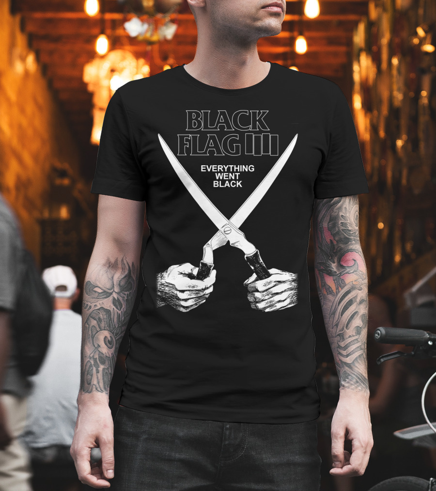 Black Flag Iii Everything Went Black T-Shirt