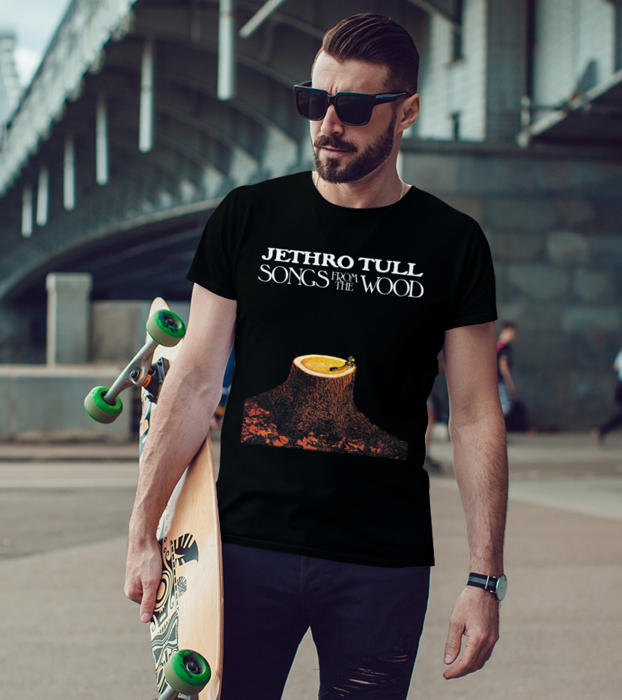 Jethro Tull Songs From The Wood Tree Stump And Axe T-Shirt