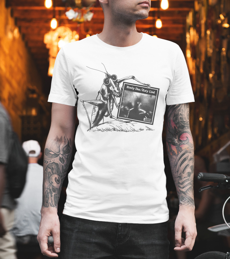 Steely Dan Katy Lied Album Cover Illustration Mantid T-Shirt
