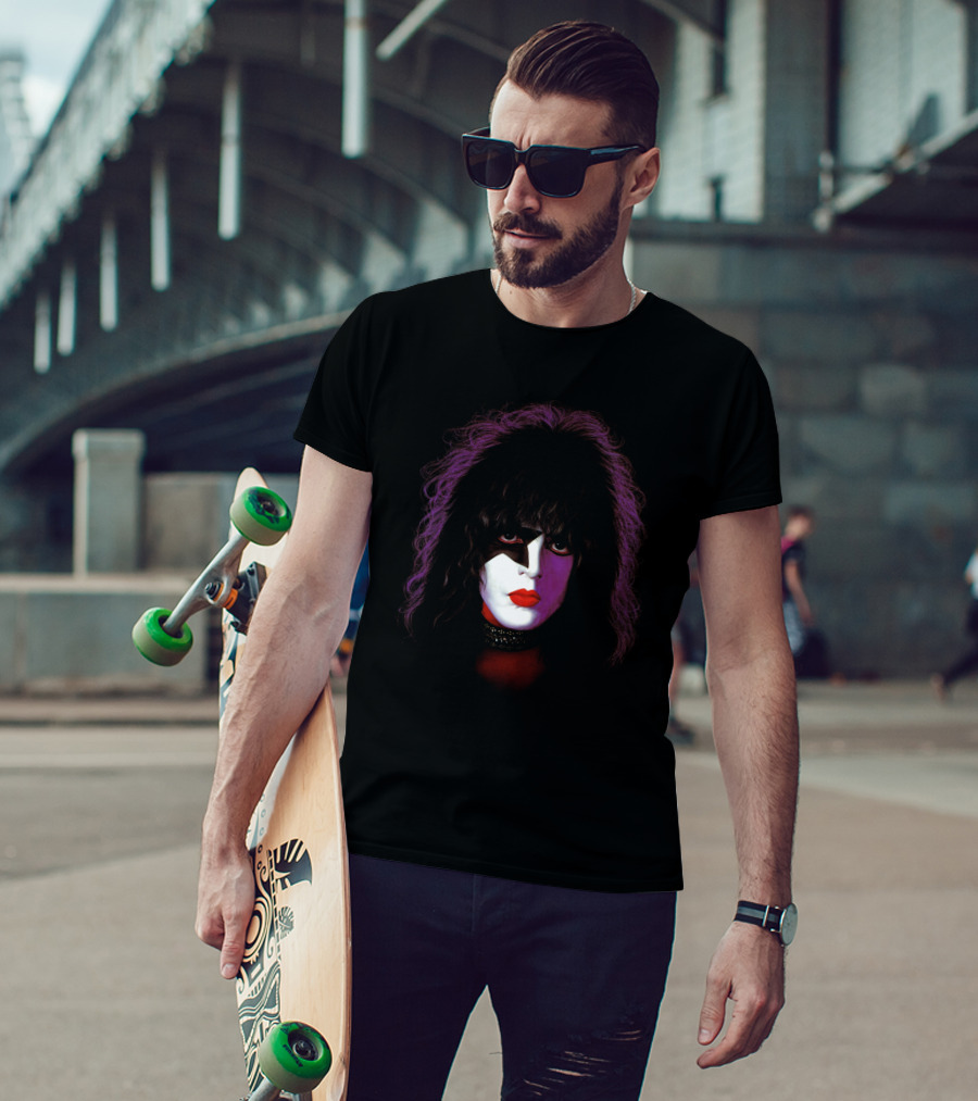 Ki (34) Paul Stanley Starchild Makeup Face T-Shirt