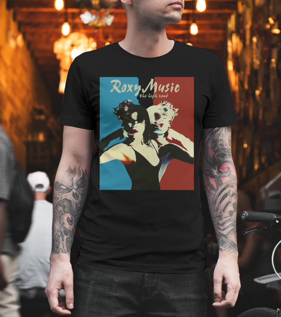 Roxy Music The High Road Dual-Tone T-Shirt