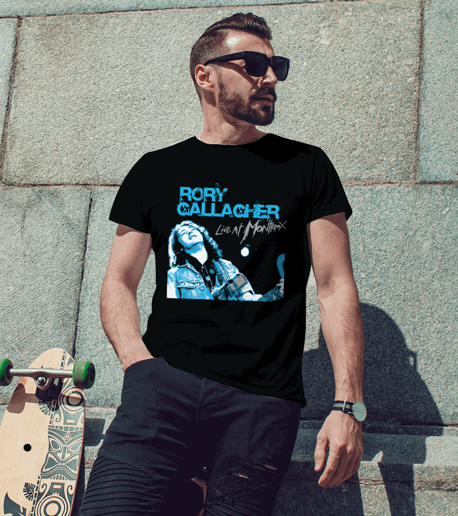 Rory Gallagher Live At Montreux T-Shirt