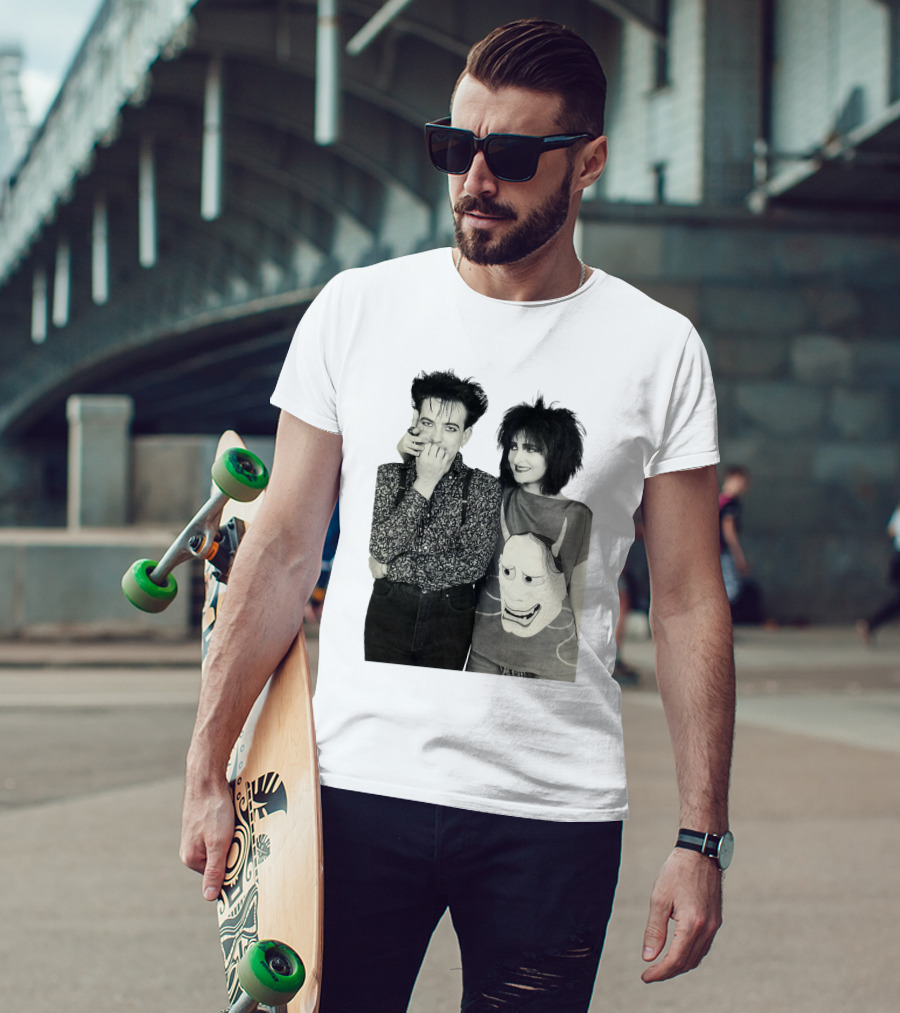 Satb 12 Hannya Mask And Gothic Fashion Influence T-Shirt