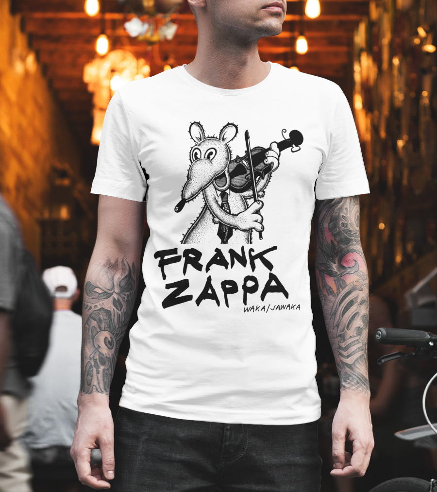 Frank Zappa Waka/Jawaka Violin Mouse T-Shirt