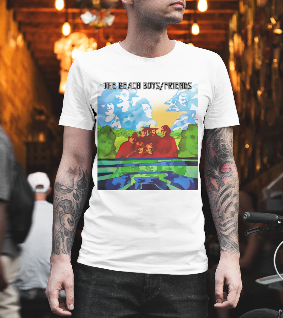 The Beach Boys Friends Album Cover Art T-Shirt