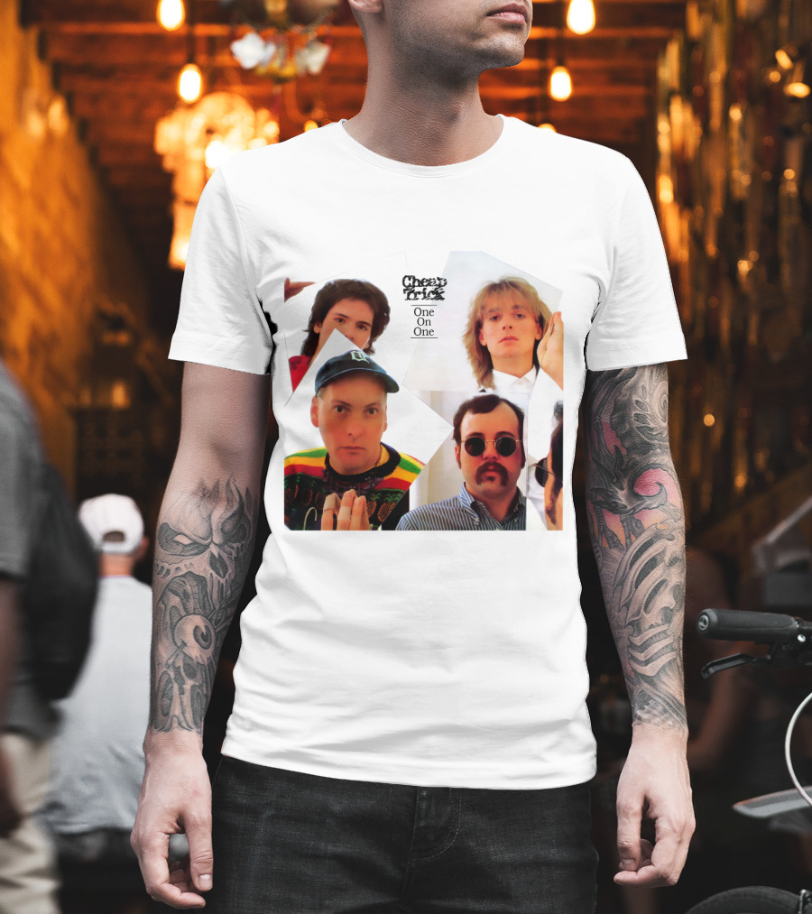 Cheap Trick One On One Album Cover T-Shirt