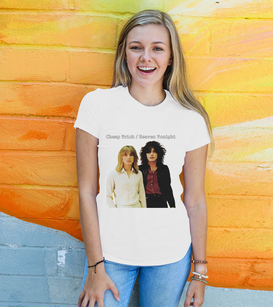 Cheap Trick Heaven Tonight Album Cover 1978 T-Shirt