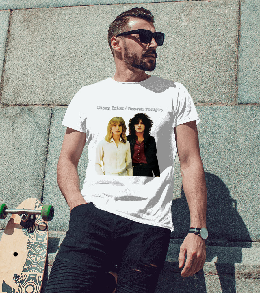 Cheap Trick Heaven Tonight Album Cover 1978 T-Shirt