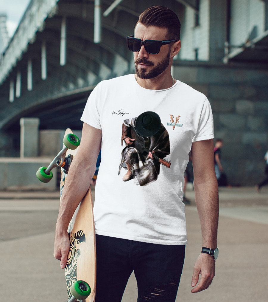 In Step Srv Stevie Ray Vaughan And Double Trouble T-Shirt