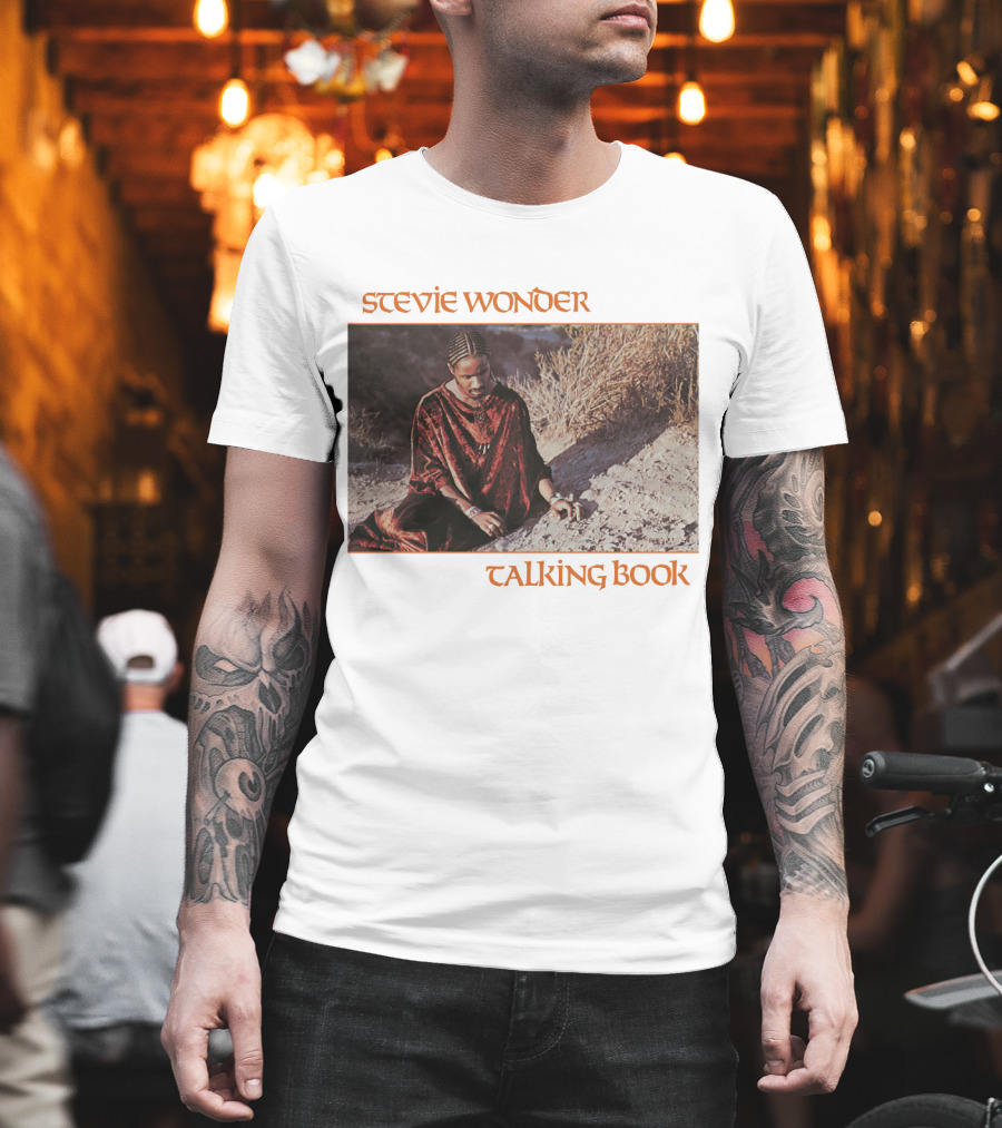 Stevie Wonder Talking Book Album Cover T-Shirt