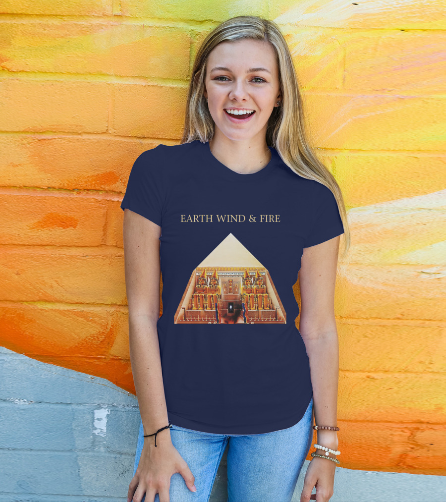 Earth Wind & Fire Pyramid Egyptian Theme T-Shirt