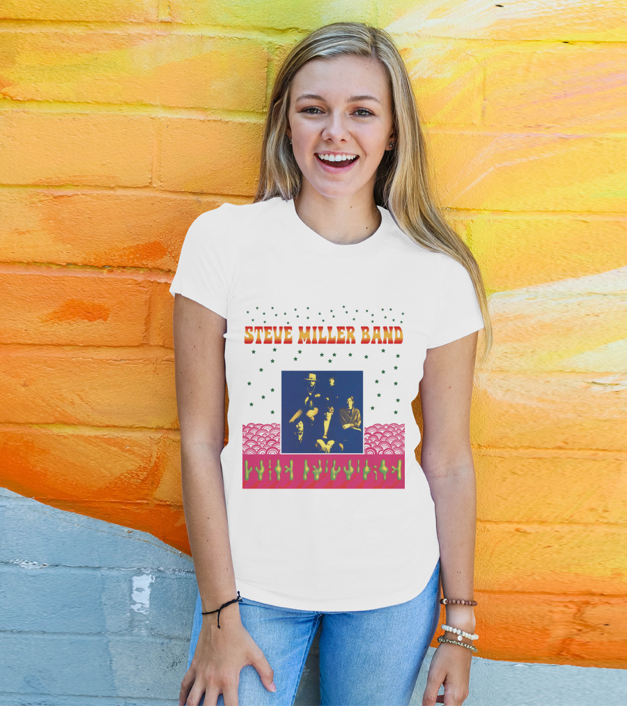 Steve Miller Band Cactus And Stars T-Shirt