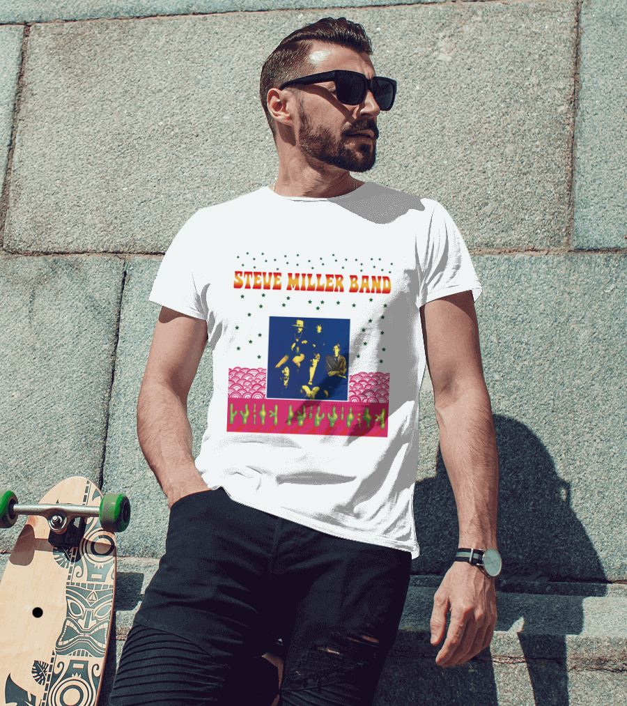 Steve Miller Band Cactus And Stars T-Shirt