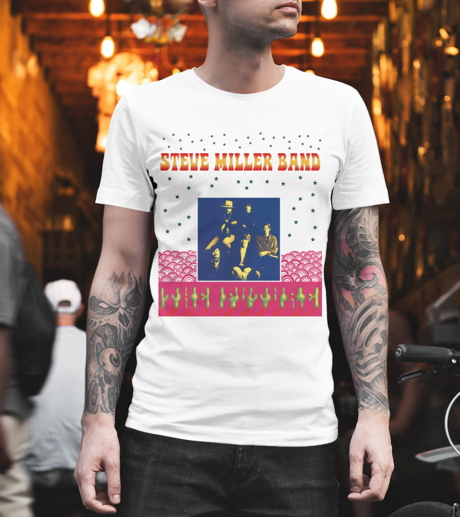 Steve Miller Band Cactus And Stars T-Shirt