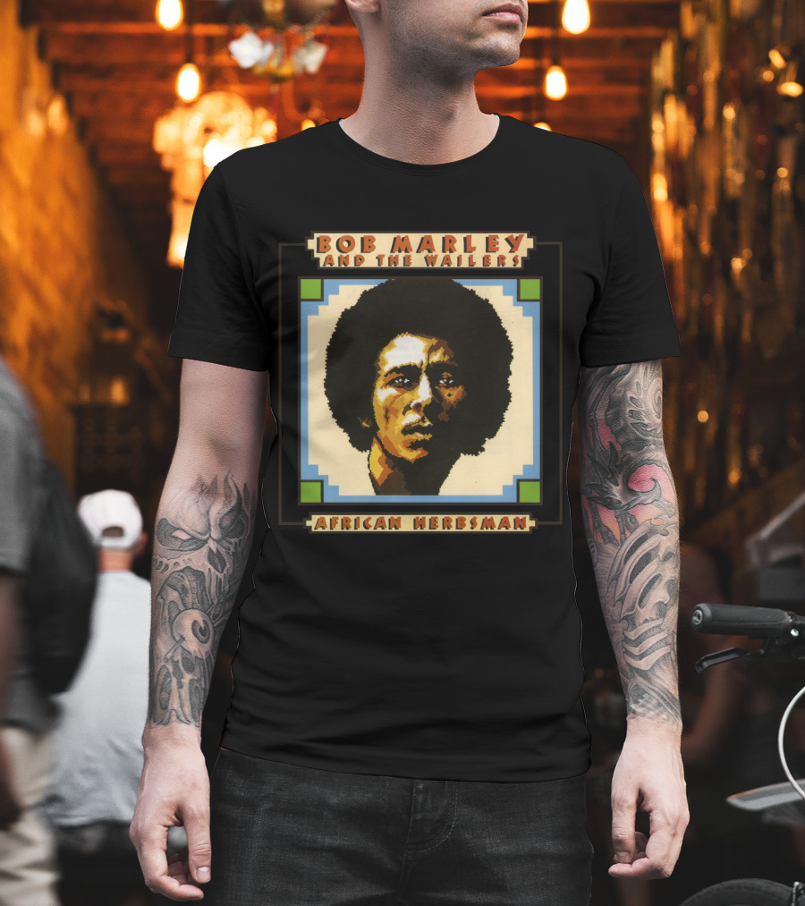 Bob Marley And The Wailers African Herbsman T-Shirt