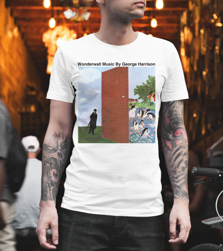Wonderwall Music By George Harrison Album Cover T-Shirt