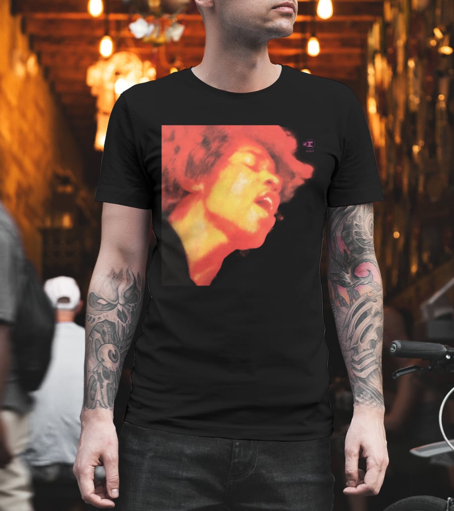 Electric Ladyland The Jimi Hendrix Experience Album Cover T-Shirt
