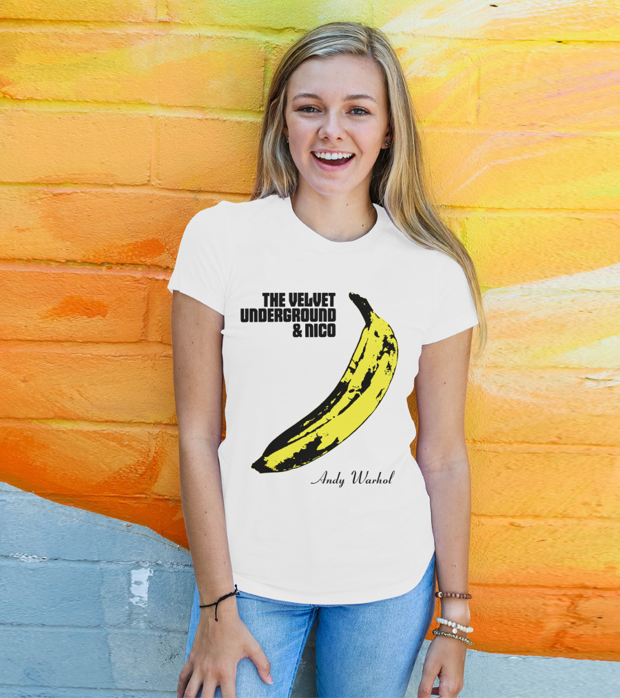 The Velvet Underground And Nico Andy Warhol Banana T-Shirt