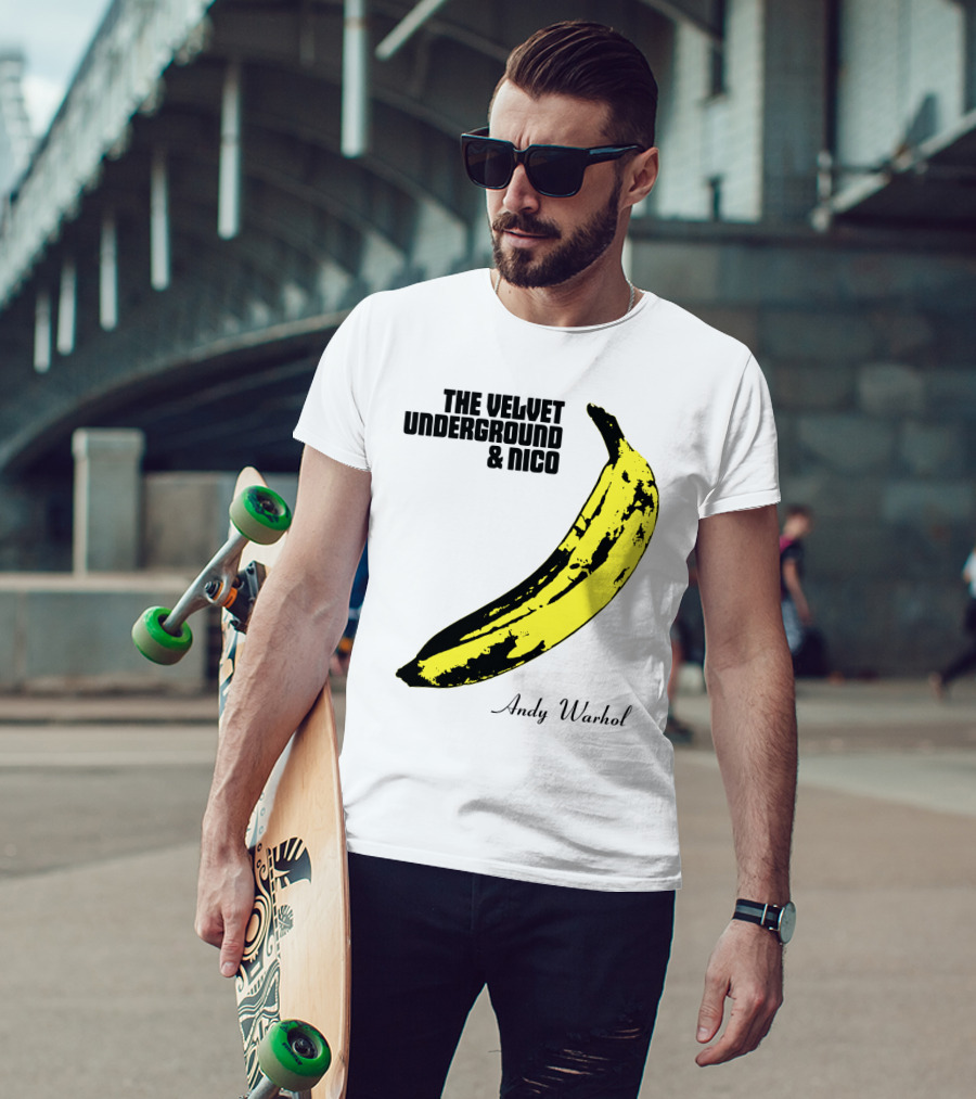 The Velvet Underground And Nico Andy Warhol Banana T-Shirt