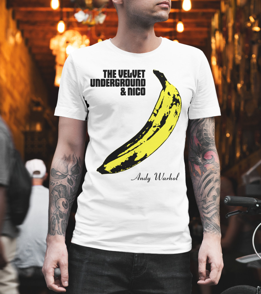The Velvet Underground And Nico Andy Warhol Banana T-Shirt