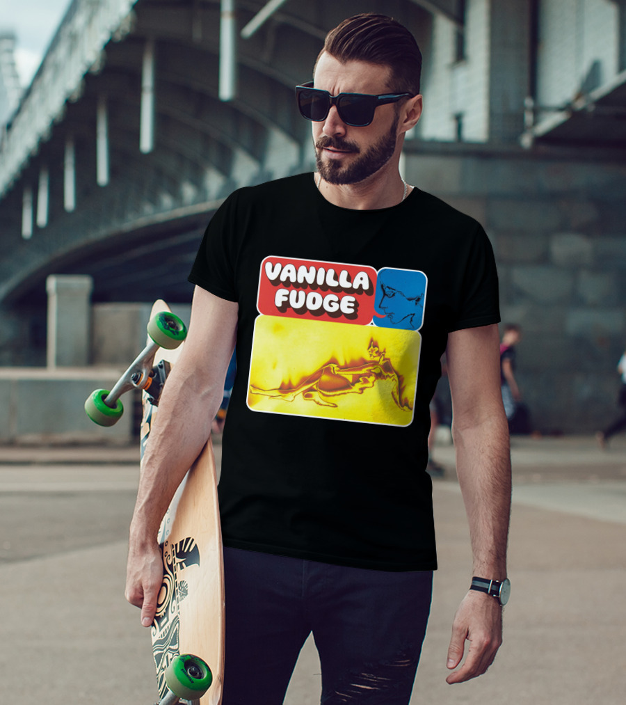 Vanilla Fudge Psychedelic Graphic Vintage T-Shirt